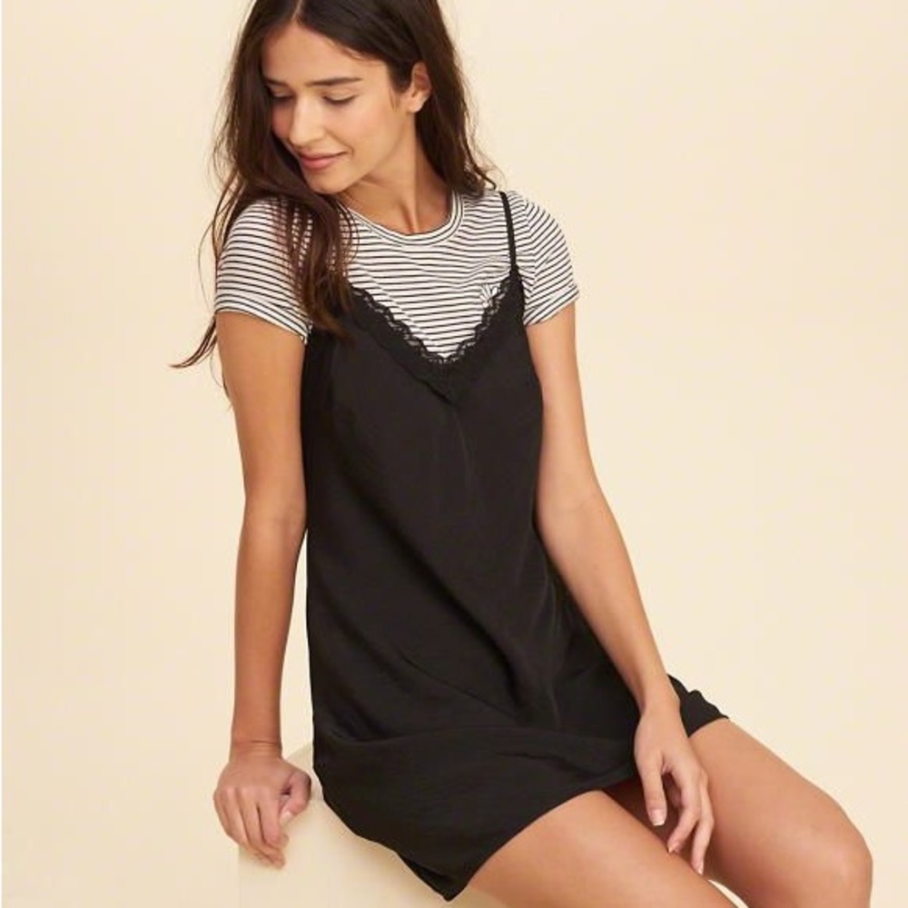 Black Slip Dress
